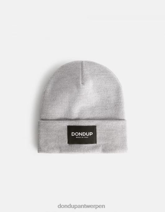 accessoires DONDUP wollen hoed lichtgrijs Heren 4X00H999