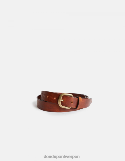 accessoires DONDUP vintage leren riem cuoio Heren 4X00H966