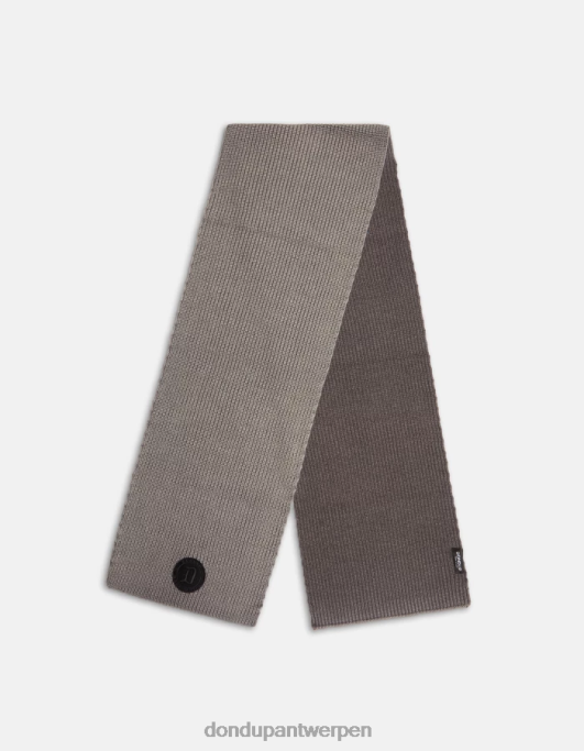 accessoires DONDUP wollen sjaal grijs Heren 4X00H958