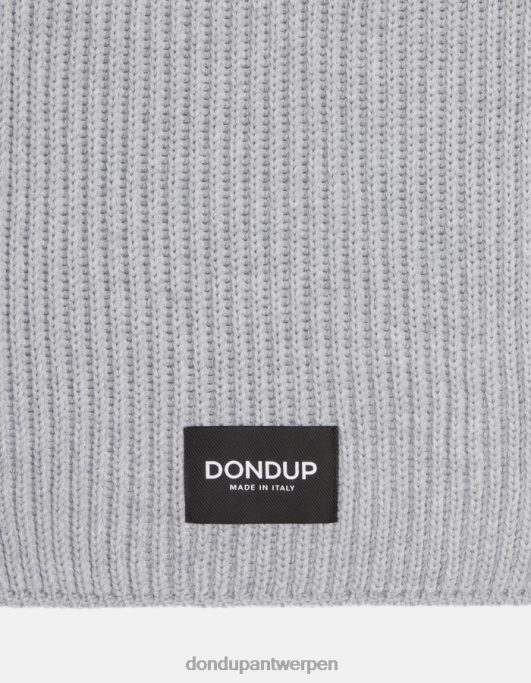 accessoires DONDUP wollen sjaal lichtgrijs Heren 4X00H955