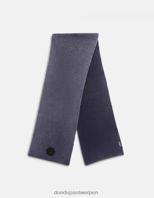 accessoires DONDUP wollen sjaal marineblauw Heren 4X00H957
