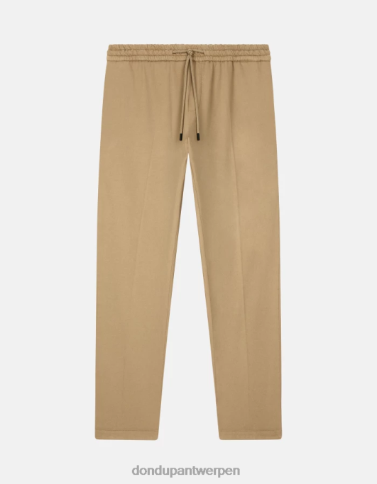 kleding DONDUP dom corduroy joggingbroek zand Heren 4X00H746