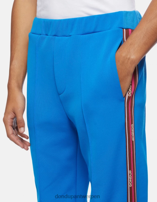 kleding DONDUP regular-fit joggingbroek van fleece turkoois Heren 4X00H753