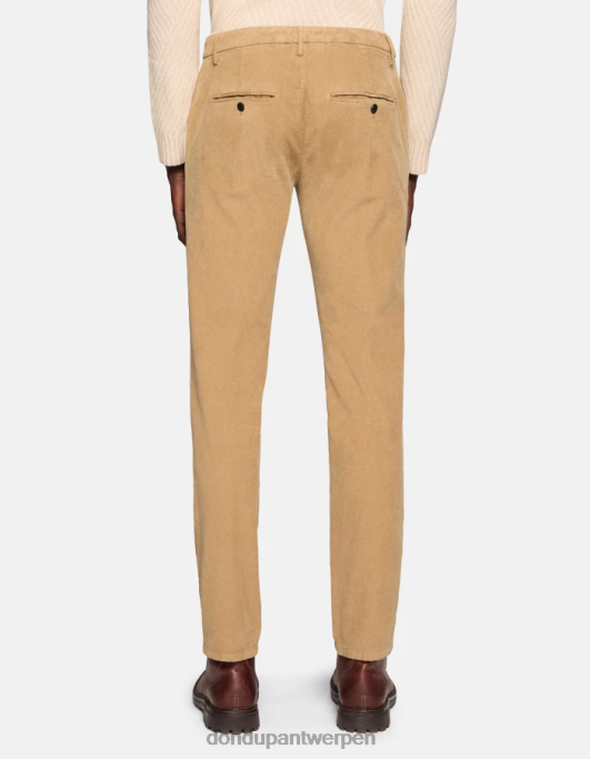 kleding DONDUP spiritissimo regular-fit fluwelen broek zand Heren 4X00H719