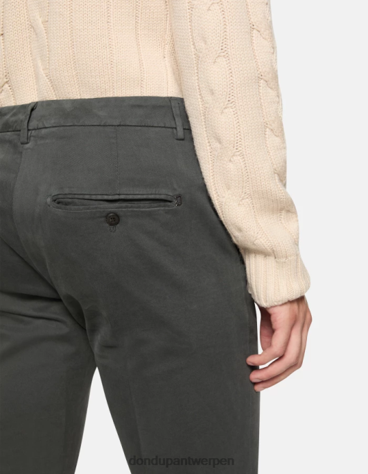 kleding DONDUP spiritissimo regular-fit katoenen broek fumo Heren 4X00H758