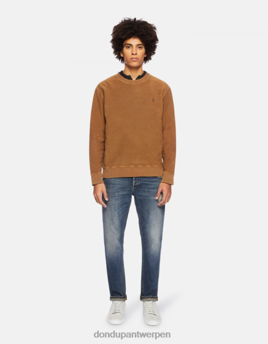 kleding DONDUP mius slim-fit stretchdenimjeans blauw Heren 4X00H622