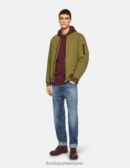 kleding DONDUP Paco loose-fit jeans van stretchdenim blauw Heren 4X00H618