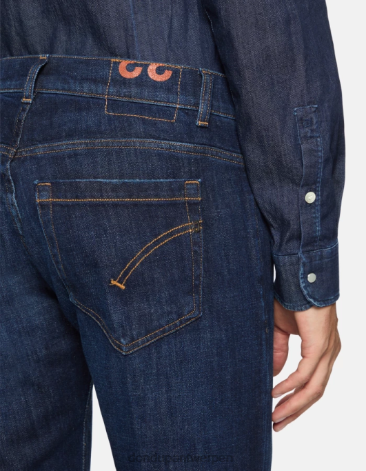 kleding DONDUP George skinny jeans van stretchdenim blauw Heren 4X00H615