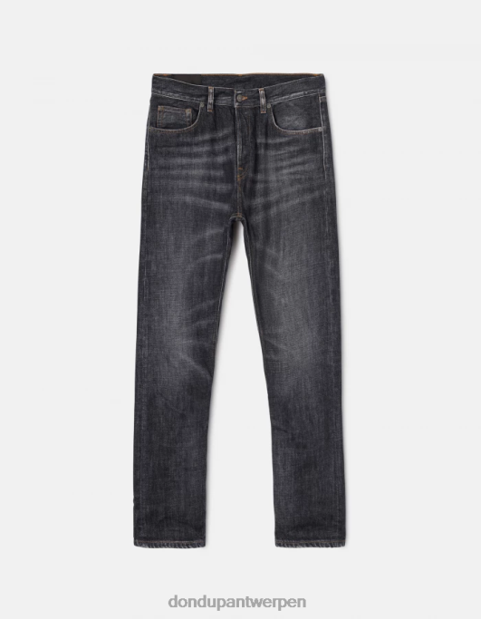 kleding DONDUP icon regular-fit stijve denimjeans blauw Heren 4X00H605