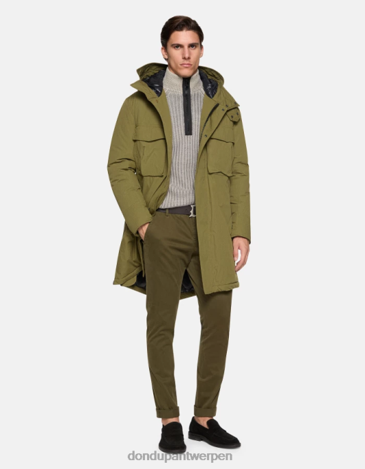 kleding DONDUP Regular-fit trui met col en col van wol grijs Heren 4X00H866