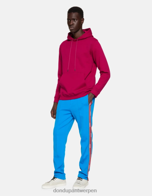 kleding DONDUP Regular-fit hoodie barbabietola Heren 4X00H822