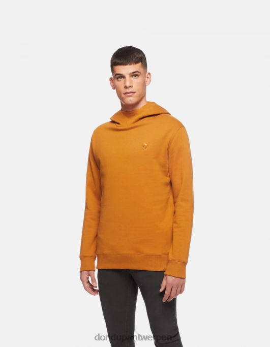kleding DONDUP Regular-fit hoodie okergeel Heren 4X00H847