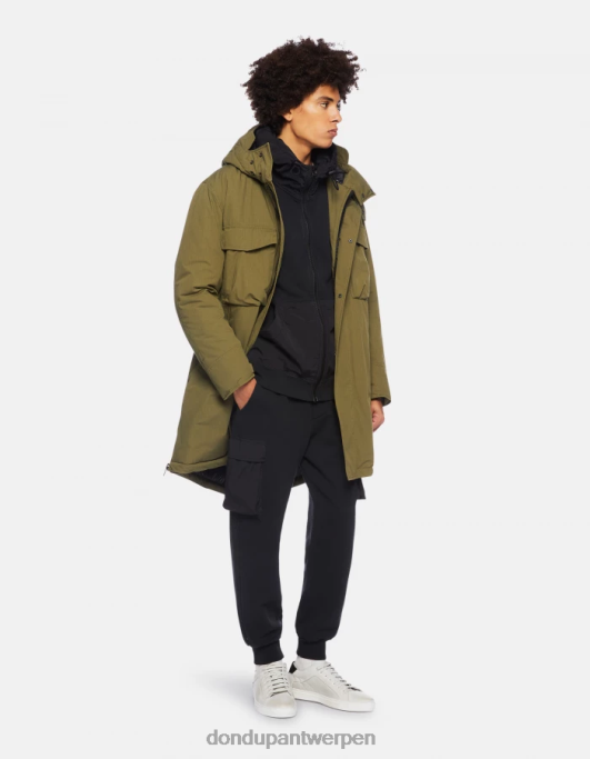 kleding DONDUP Regular-fit hoodie zwart Heren 4X00H842