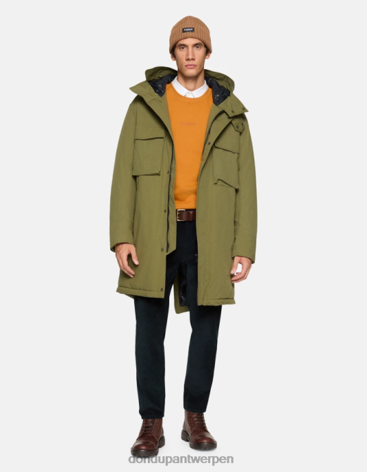 kleding DONDUP Regular-fit sweatshirt met ronde hals okergeel Heren 4X00H821