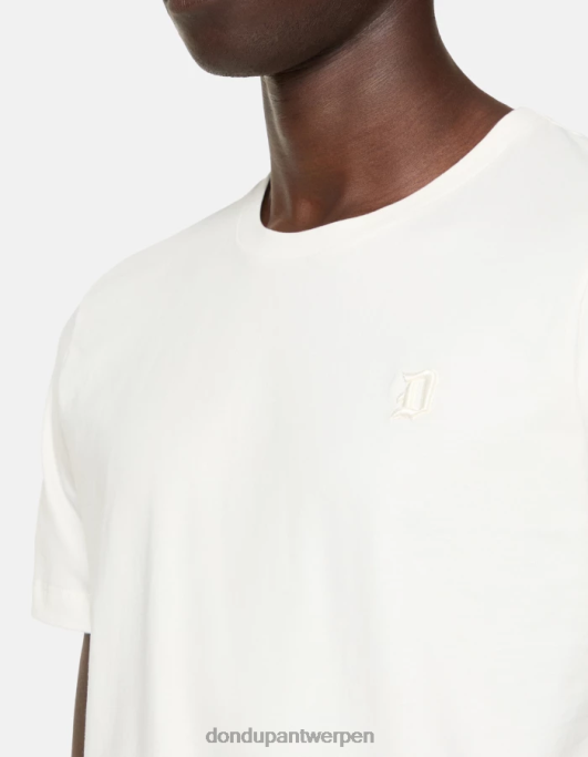 kleding DONDUP T-shirt van jersey met normale pasvorm fiocco Heren 4X00H794