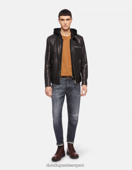 kleding DONDUP T-shirt van jersey met normale pasvorm nee Heren 4X00H804