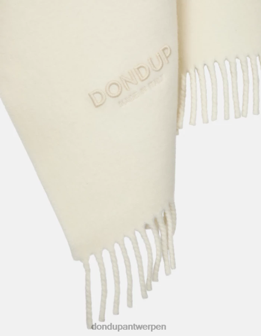 accessoires DONDUP wollen en nylon cape wit vrouwen 4X00H472