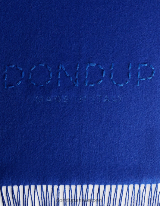 accessoires DONDUP wollen sjaal koningsblauw vrouwen 4X00H543