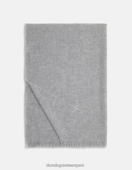 accessoires DONDUP wollen sjaal lichtgrijs vrouwen 4X00H523