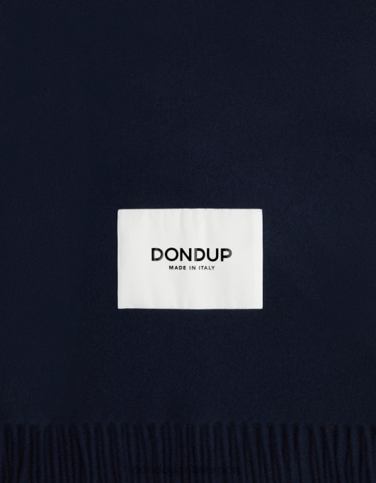 accessoires DONDUP wollen sjaal marineblauw vrouwen 4X00H540