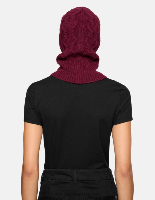 accessoires DONDUP wollen bivakmuts barbabietola vrouwen 4X00H550