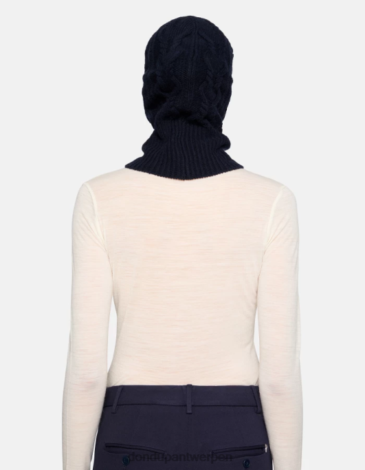 accessoires DONDUP wollen bivakmuts marineblauw vrouwen 4X00H551