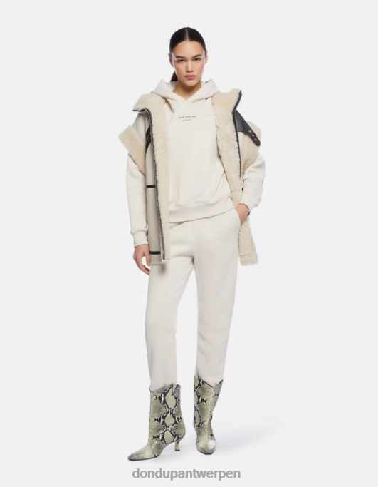 kleding DONDUP regular-fit joggingbroek van fleece lievito vrouwen 4X00H140