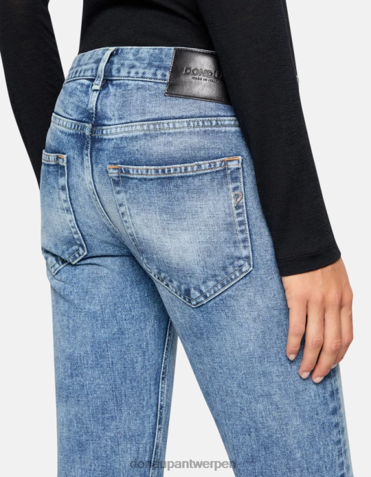 kleding DONDUP Betty bootcut stijve denimjeans blauw vrouwen 4X00H67