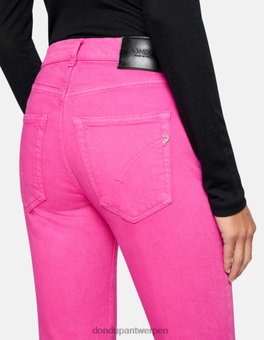 kleding DONDUP Daila slim-fit jeans van bull-stretchdenim orchidee vrouwen 4X00H3