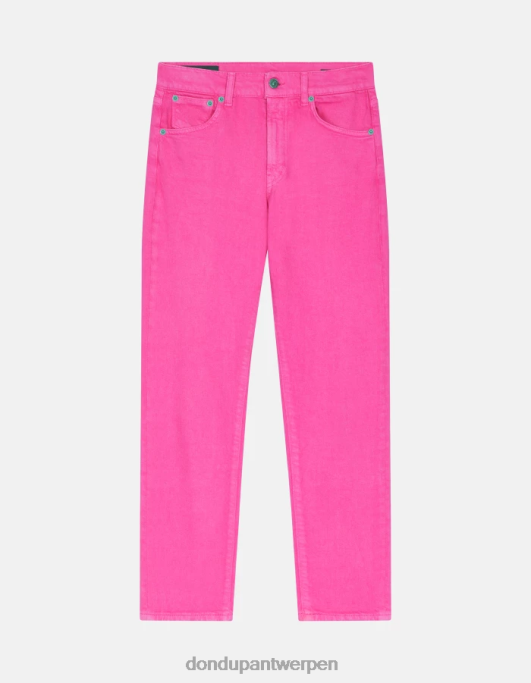 kleding DONDUP Daila slim-fit jeans van bull-stretchdenim orchidee vrouwen 4X00H3