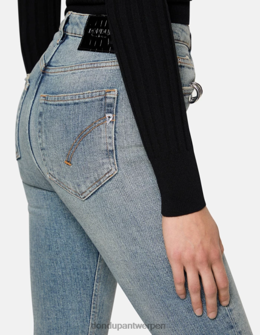 kleding DONDUP Marie slim-fit stretchdenimjeans blauw vrouwen 4X00H42