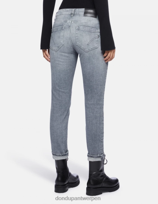 kleding DONDUP Monroe skinny jeans van stretchdenim top vrouwen 4X00H103