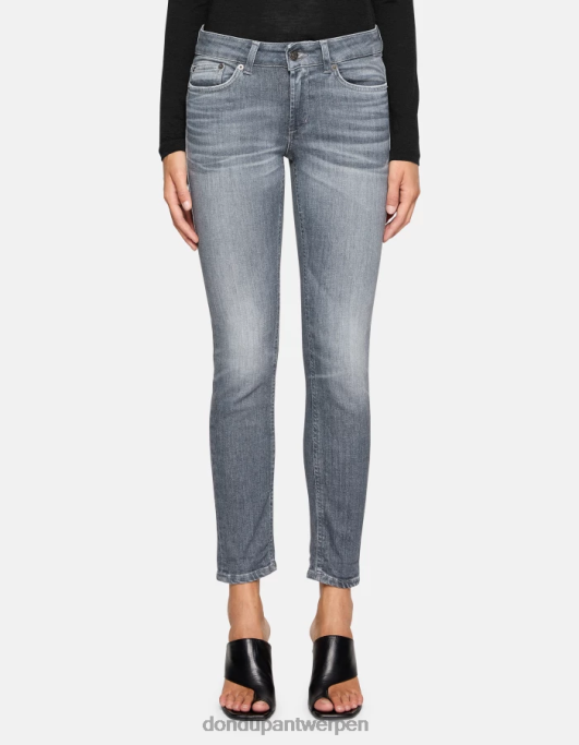 kleding DONDUP Monroe skinny jeans van stretchdenim top vrouwen 4X00H22