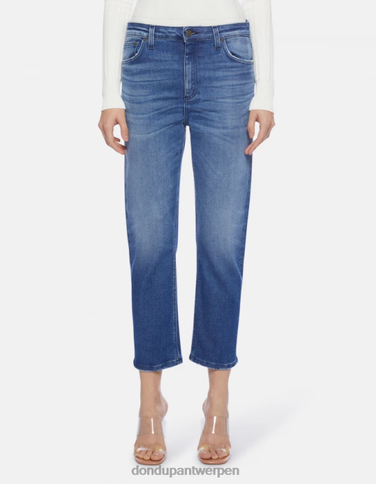 kleding DONDUP Cindy regular-fit stretchdenimjeans blauw vrouwen 4X00H61