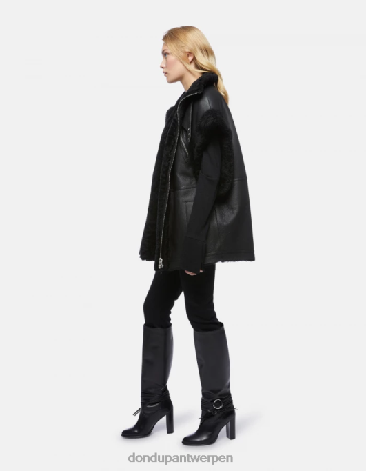 kleding DONDUP Gaia superskinny stretchdenimjeans zwart vrouwen 4X00H83