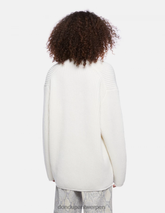 kleding DONDUP Wollen trui met ronde hals ezel vrouwen 4X00H335