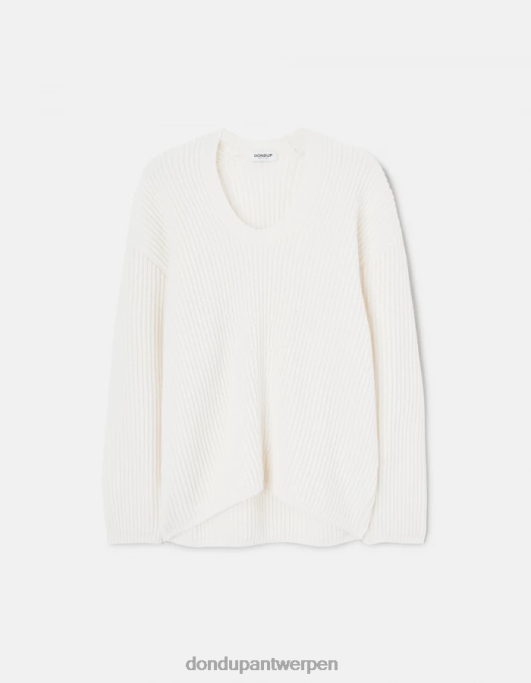 kleding DONDUP Wollen trui met ronde hals ezel vrouwen 4X00H335