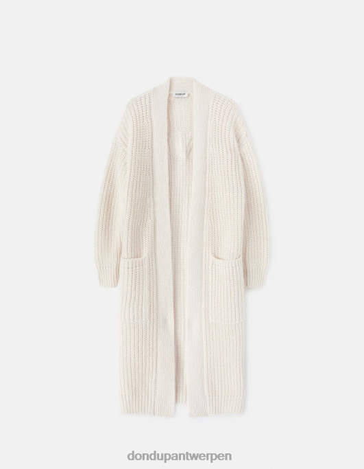 kleding DONDUP regular-fit wollen vest ezel vrouwen 4X00H323