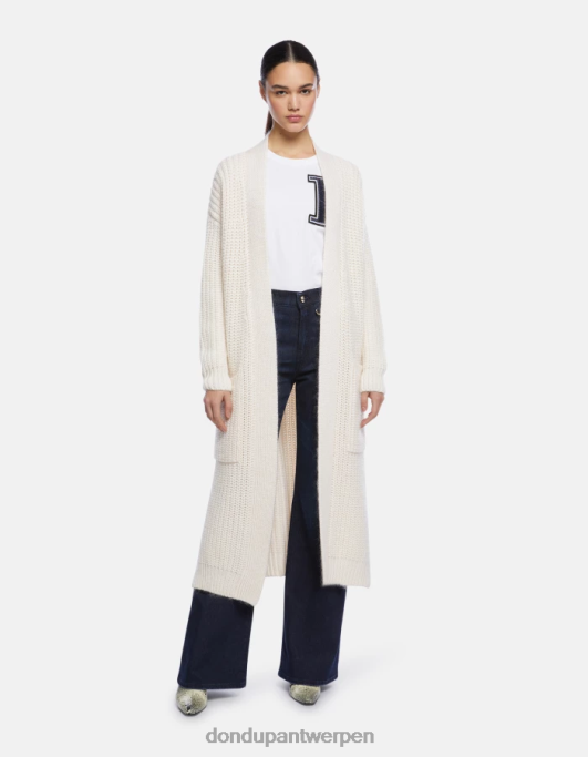 kleding DONDUP regular-fit wollen vest ezel vrouwen 4X00H323