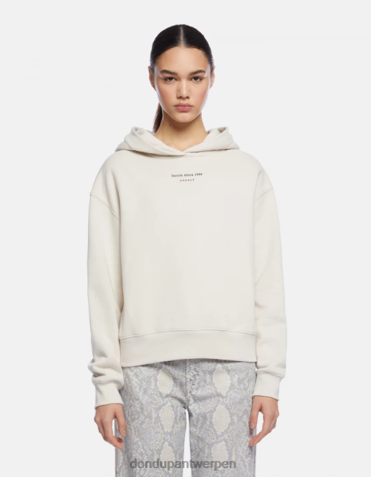 kleding DONDUP Regular-fit hoodie lievito vrouwen 4X00H425